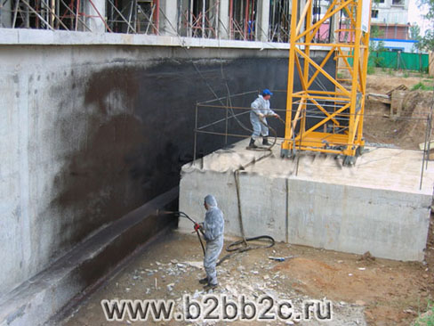 Гидроизоляция фундамента жидкой резиной в Одинцовском районе